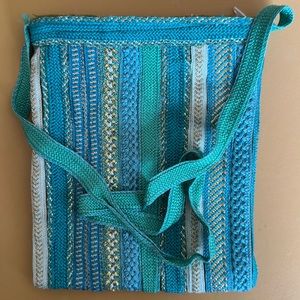 Moroccan handcrafted cloth shoulder bag